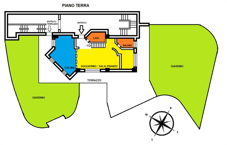 PLANIMETRIA PIANO TERRA